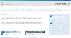 Desktop Screenshot of biodeutschland.org